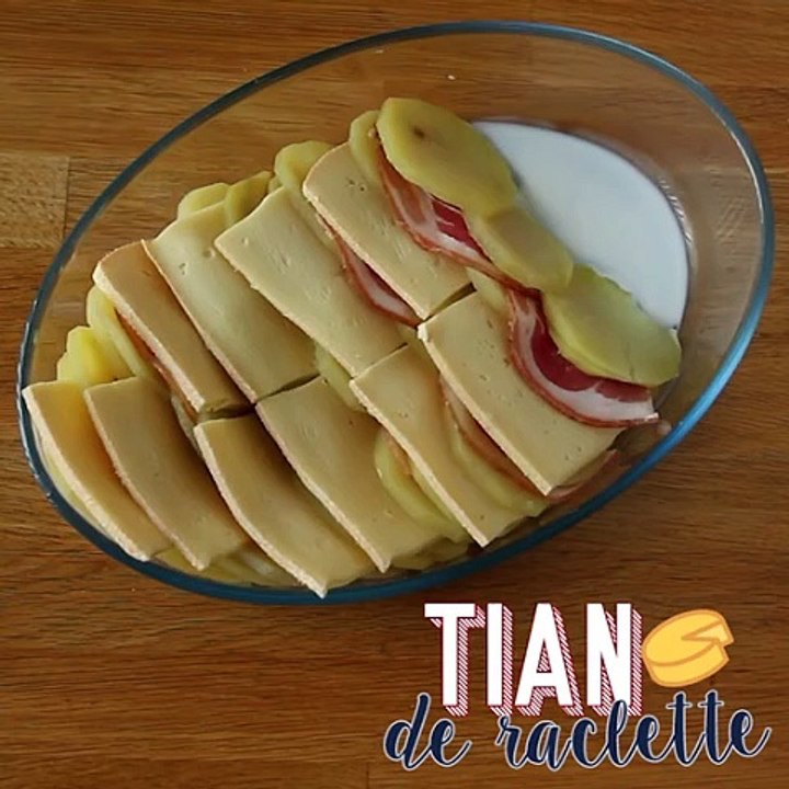 Raclette-gratin