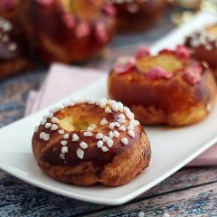 Briochettes des rois (dreikönigskuchen)