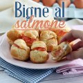 Bignè salati con salmone affumicato