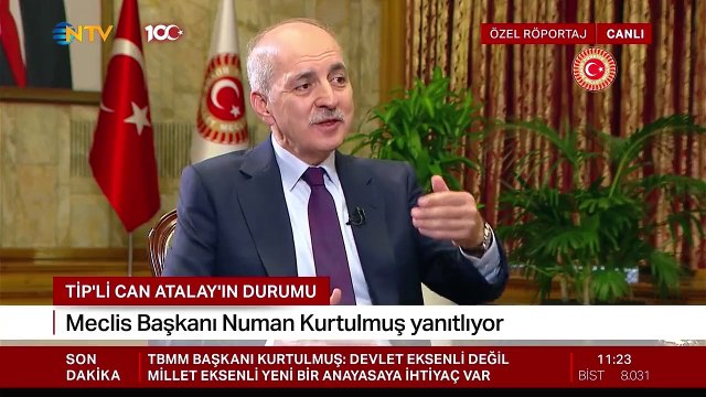 Numan Kurtulmuş, Can Atalay için yeni anayasayı işaret etti