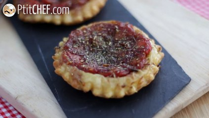 Tartelettes tatin de tomates cerises