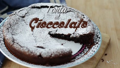 Torta golosa al cioccolato fondente