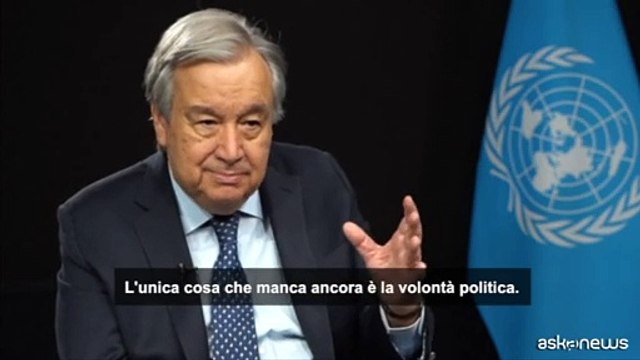 Cop28, Guterres: completa eliminazione graduale combustibili fossili