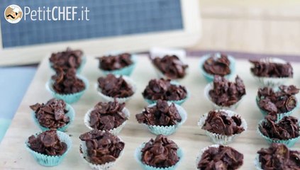 Rose del deserto al cioccolato - ricetta veloce