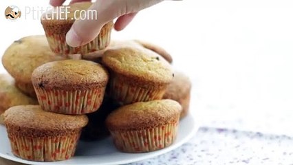 Muffins aux pépites de chocolat, la recette américaine