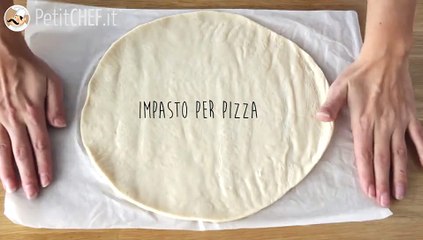 Fiori di pizza alla mortadella