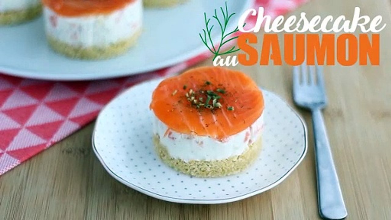 Cheesecakes salés au saumon