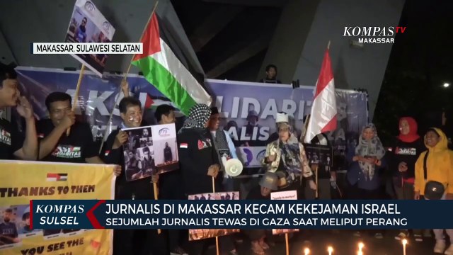 Jurnalis Di Makassar Kecam Kekejaman Israel
