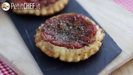 Tatin salata con pomodorini, la ricetta monoporzione per un antipasto speciale