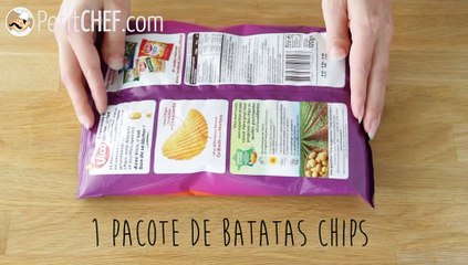 Tortilha de batata chips