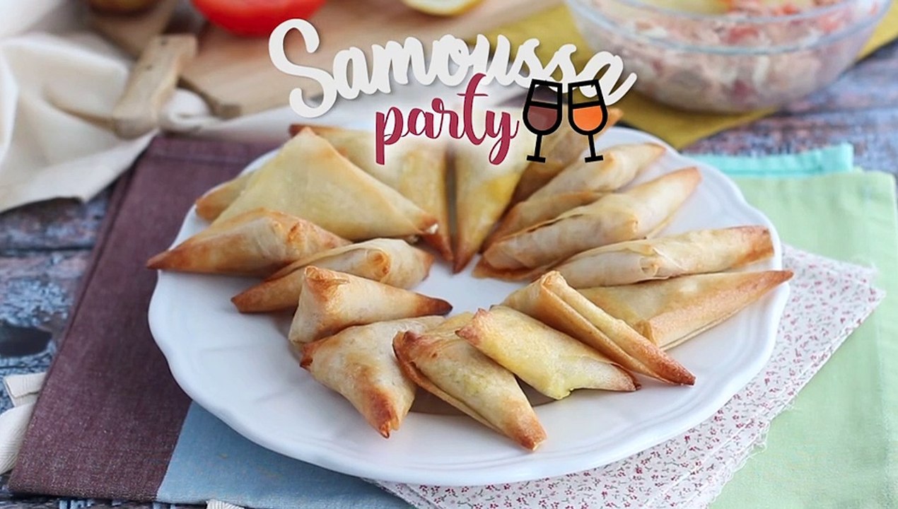 Curry-samosas