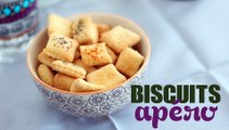 Biscuits apéritif faits maison