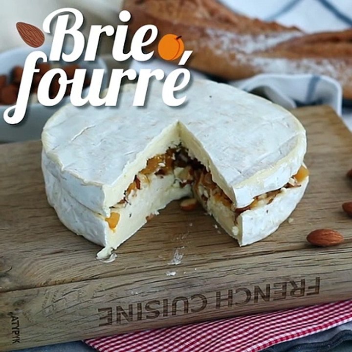 Brie gefüllt mit aprikosen und mandeln - video Dailymotion