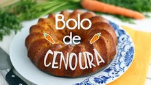 Bolo de cenoura do petitchef