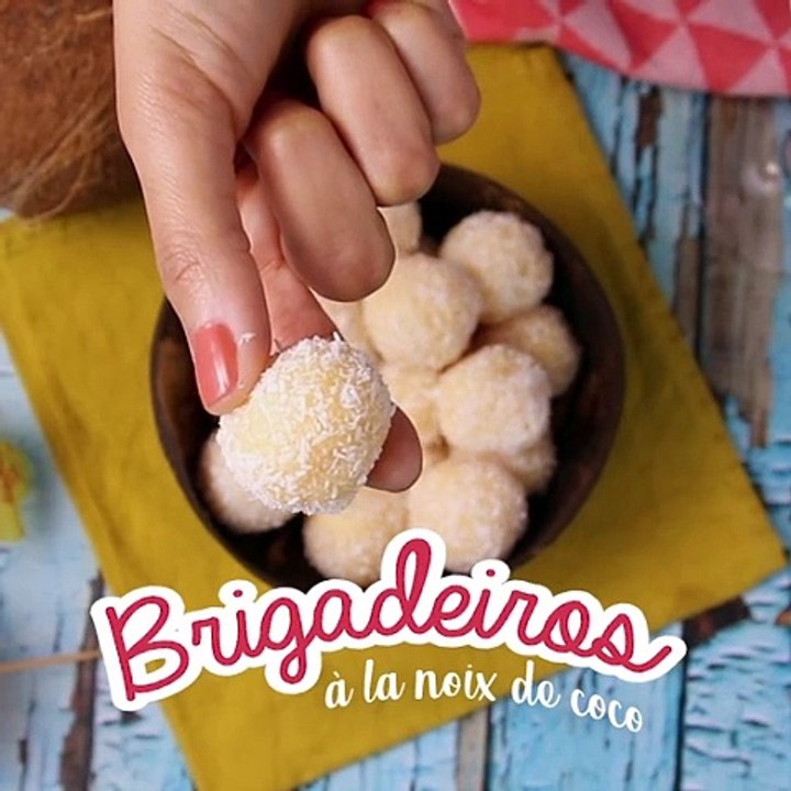 Kokosnuss-brigadeiros