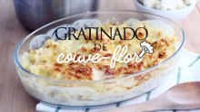 Gratinado de couve flor do petitchef
