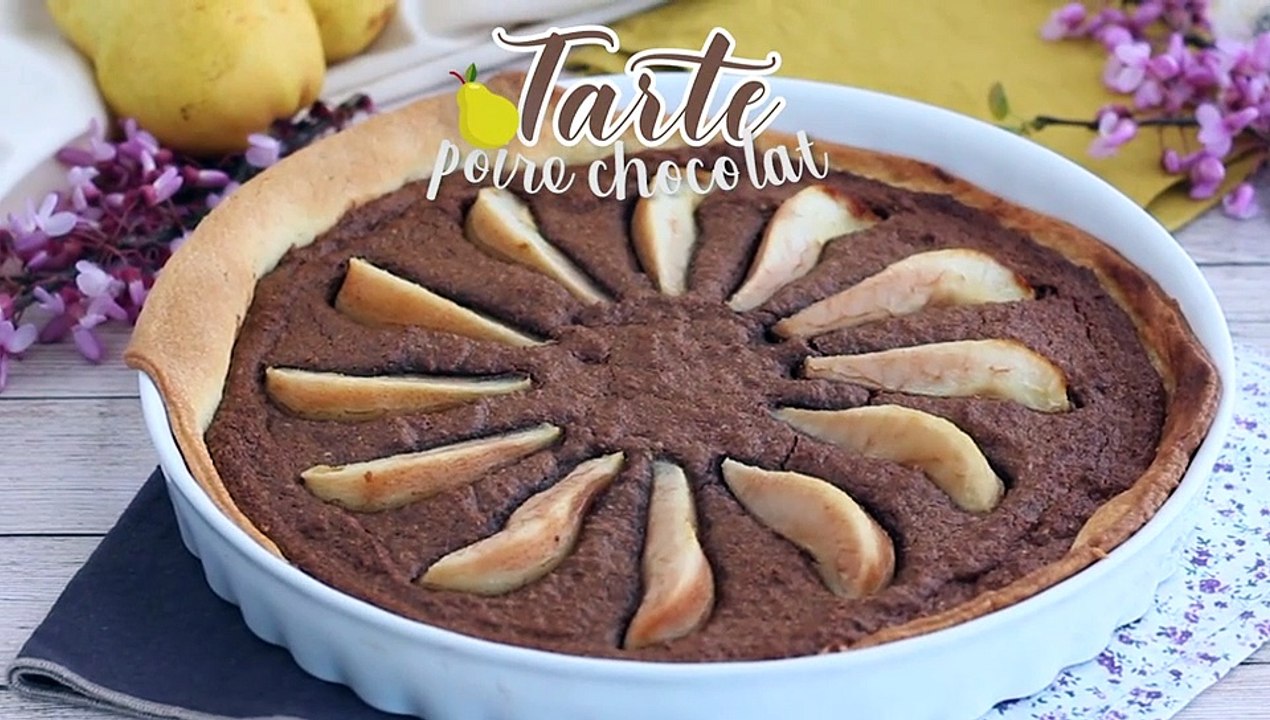 Birnen-schokoladen-tarte