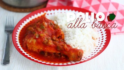 Pollo alla basca - ricetta spagnola