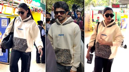 Rumored Bf Vijay Deverakonda की Hoodie में Rashmika Mandanna आईं नजर, Viral Video देख Fans बोले...!