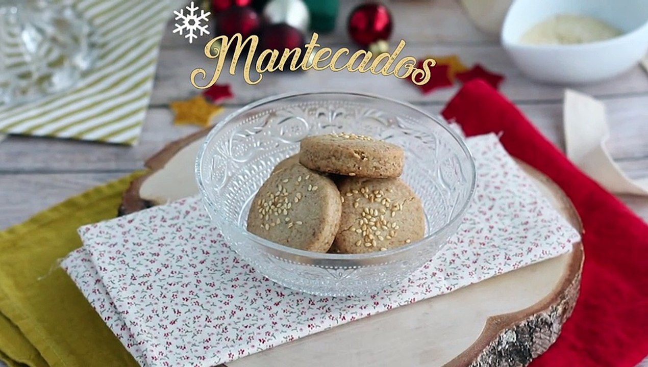 Mantecados, spanisches weihnachtsrezept