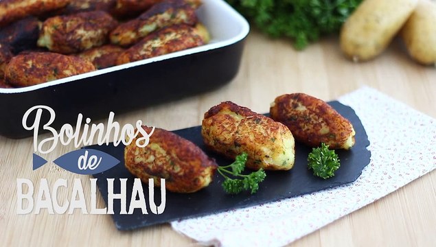 Bolinhos / pastéis de bacalhau