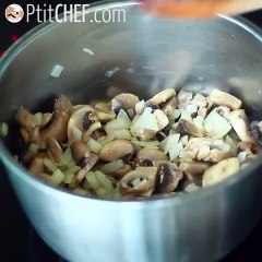 Risotto de quinoa aux champignons