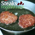 Steaks végétariens aux haricots rouges
