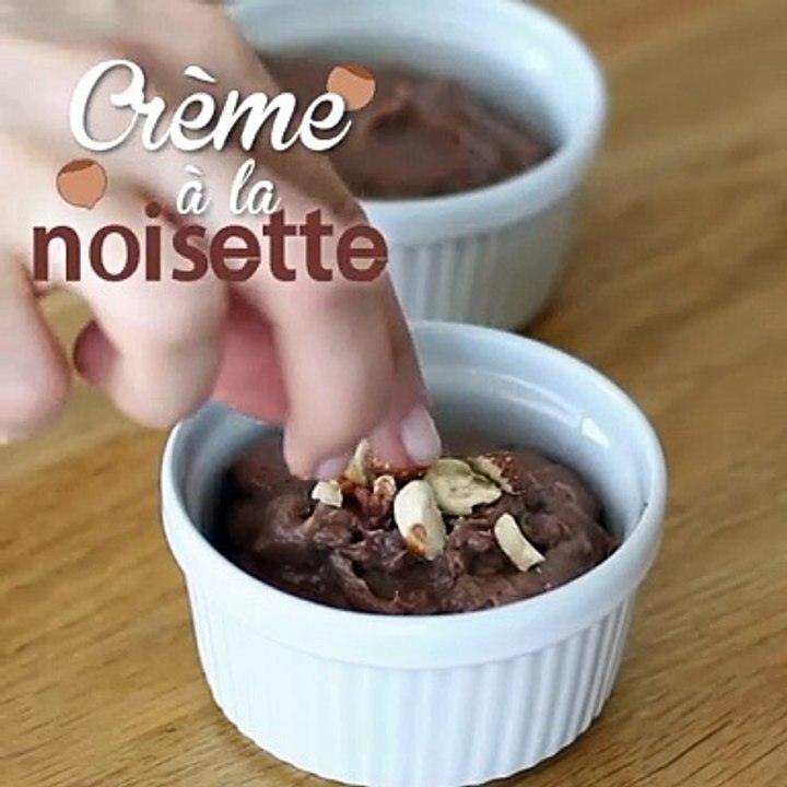 Haselnusscremes (veganes und glutenfreies dessert)