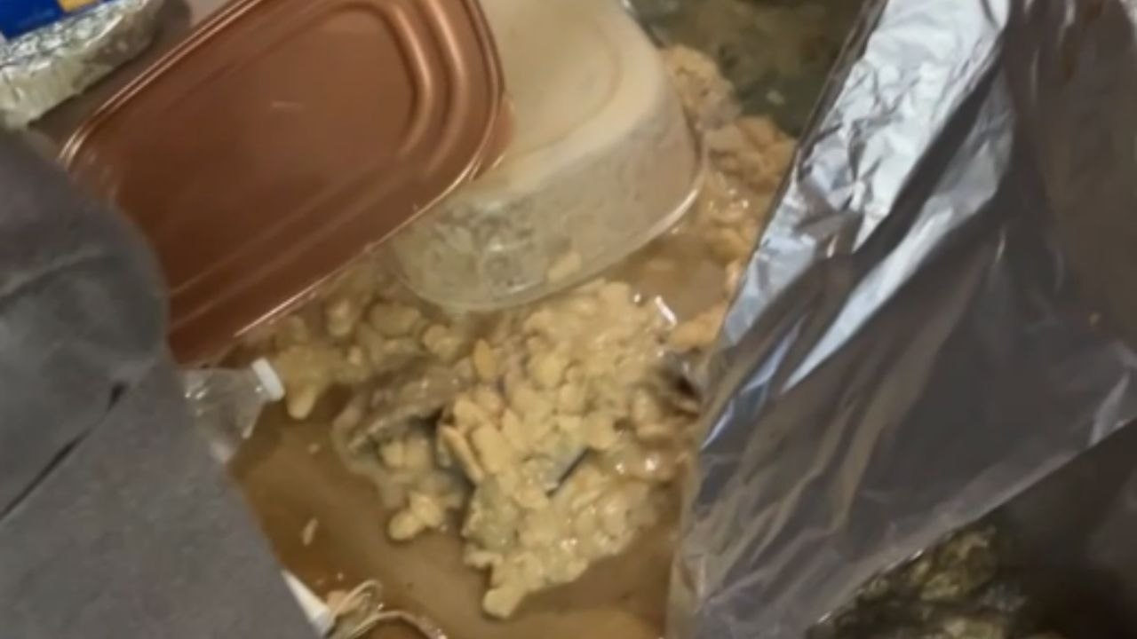 Tables turn on woman excited for Thanksgiving after all food gets wasted