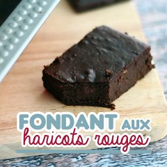 Fondant mit schokolade und roten bohnen – glutenfrei / laktosefrei