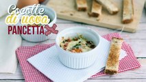 Uova in cocotte con pancetta, la ricetta ideale per una cena last minute!