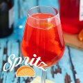 Spritz, der berühmte italienische cocktail mit aperol