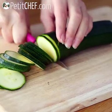 Chips de curgete / abobrinha