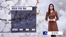 [날씨]주말까지 영하권 추위…서해안 내일까지 눈