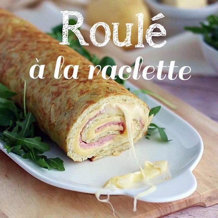 Kartoffelbrötchen mit raclette de savoie und schinken