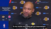 Insults don't bring improvement - Lakers' Ham