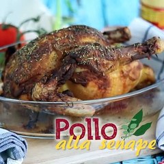 Pollo in crosta di senape ed erbe aromatiche - ricetta facile