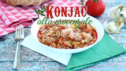 Spaghetti di konjac alla provenzale