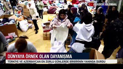 En karanlık günde uzanan dost eli: Türkiye'nin yardımına koşan ilk ülke hep Azerbaycan oldu