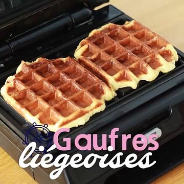 Gaufres liégeoises traditionnelles