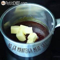 Caramelo salgado macio e delicioso