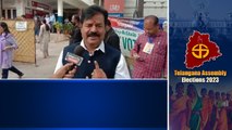 Telangana Elections చిరంజీవి లాంటోళ్లే పొద్దున్నే వచ్చి ఓట్ వేస్తె | Telangana Polling | Oneinida