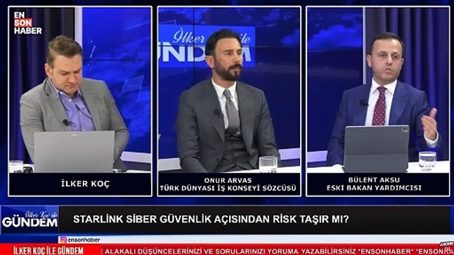 Ensonhaber yayınında özel açıklamalar: Starlinkler risk oluşturur mu