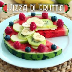 Pizza anguria, l'idea sfiziosa per presentare la frutta in tavola