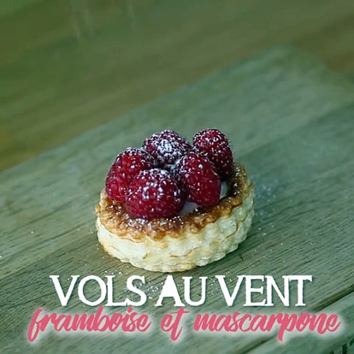 Windflüchter himbeeren und mascarpone