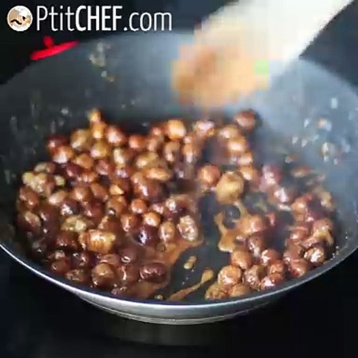 Pralinen nach ferrero-rocker-art