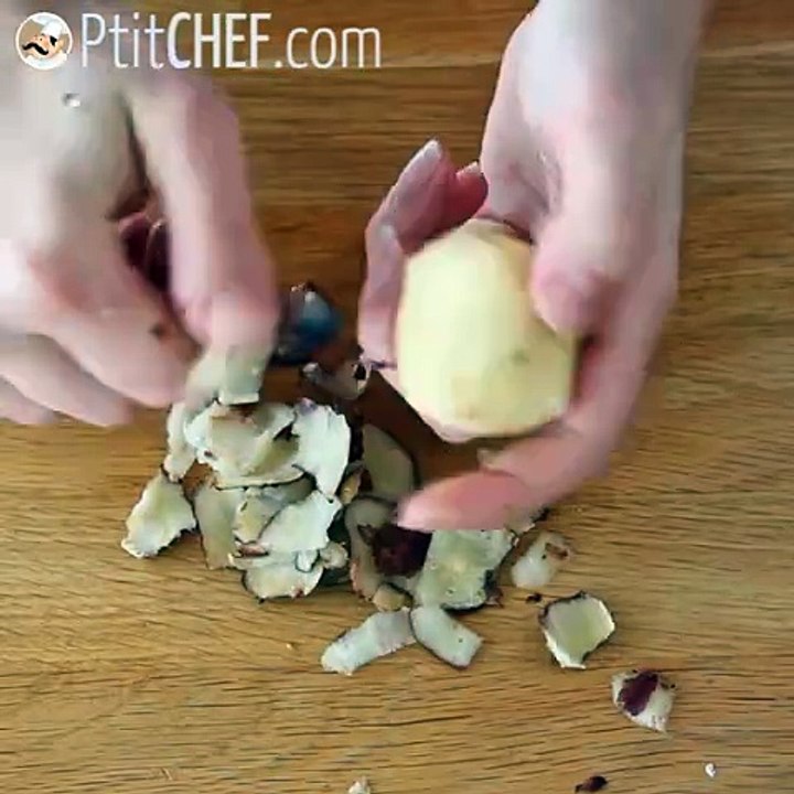 Blätterteig-tarte mit topinambur