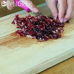 Tartare di prosciutto, pomodori e melone