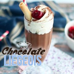 Chocolate liegeois, o creme de chocolate vienense