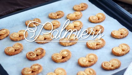 Schnelle und einfache blätterteigpalmen